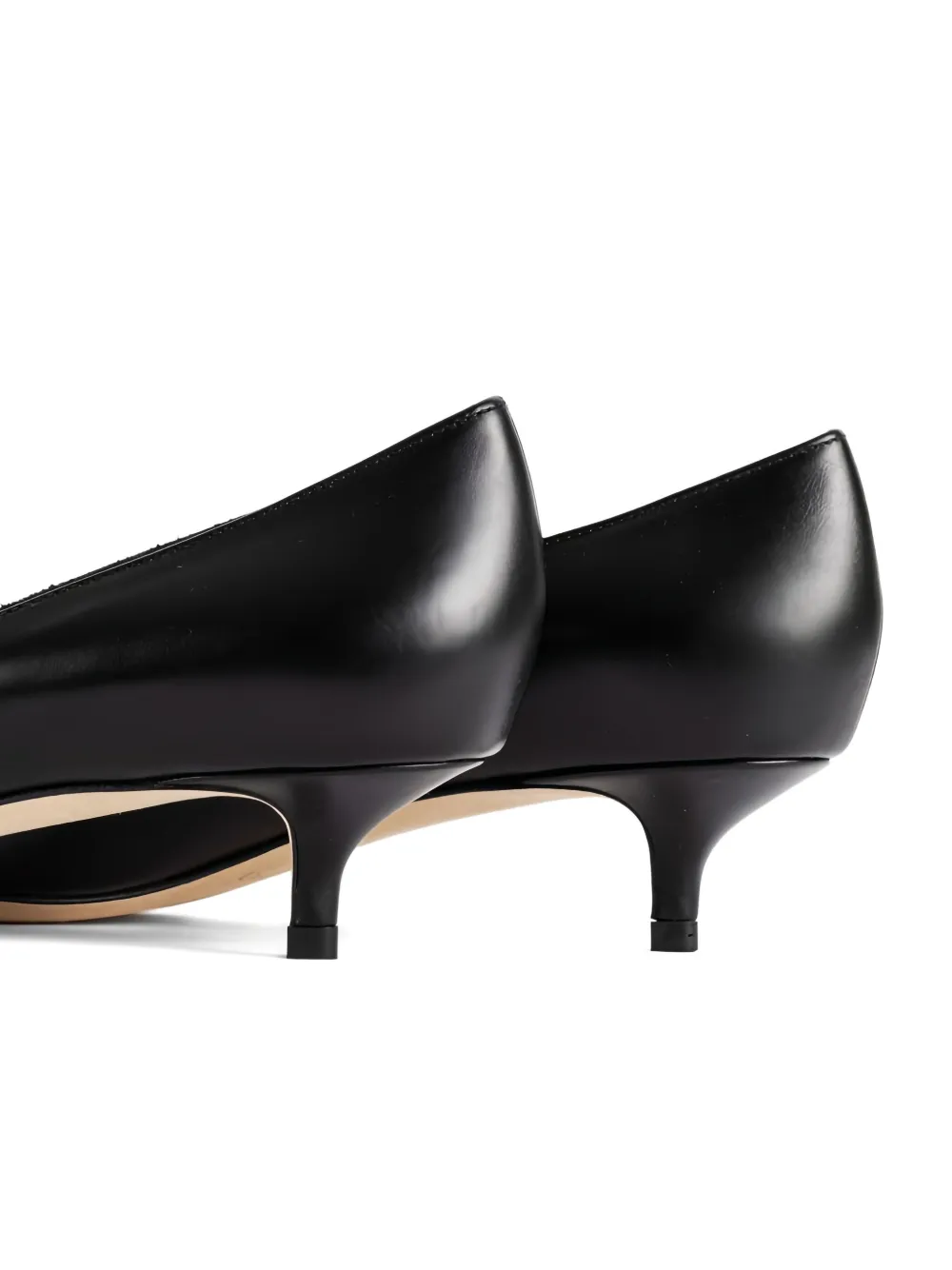 Jimmy Choo Amelia Pointed-toe Kitten-heel Pumps
