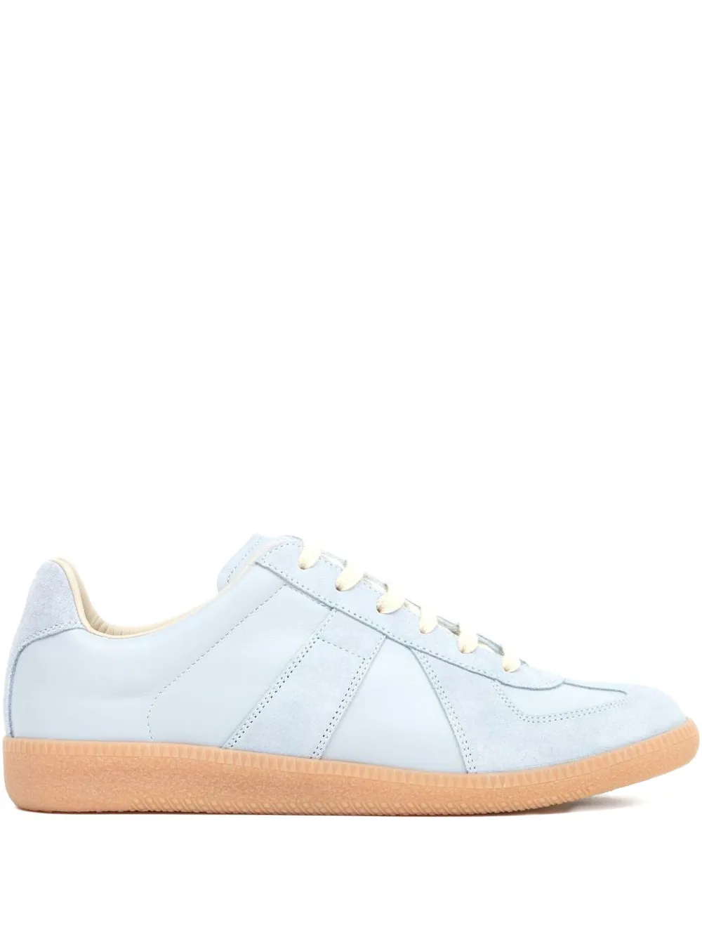 Maison Margiela leather suede sneakers - ブルー Maison Margiela leather suede sneakers - ブルー