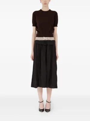 Maison Margiela メゾンマルジェラ 1 フェザーマーブルスカート Maison Margiela（旧Maison Martin Margiela） - メゾン