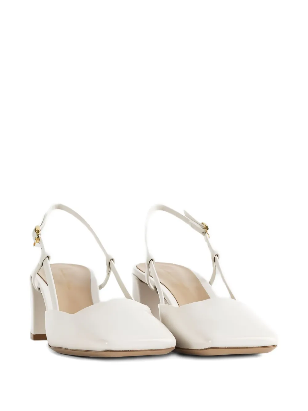 Gianvito Rossi 55mm Slingback Square-toe Pumps