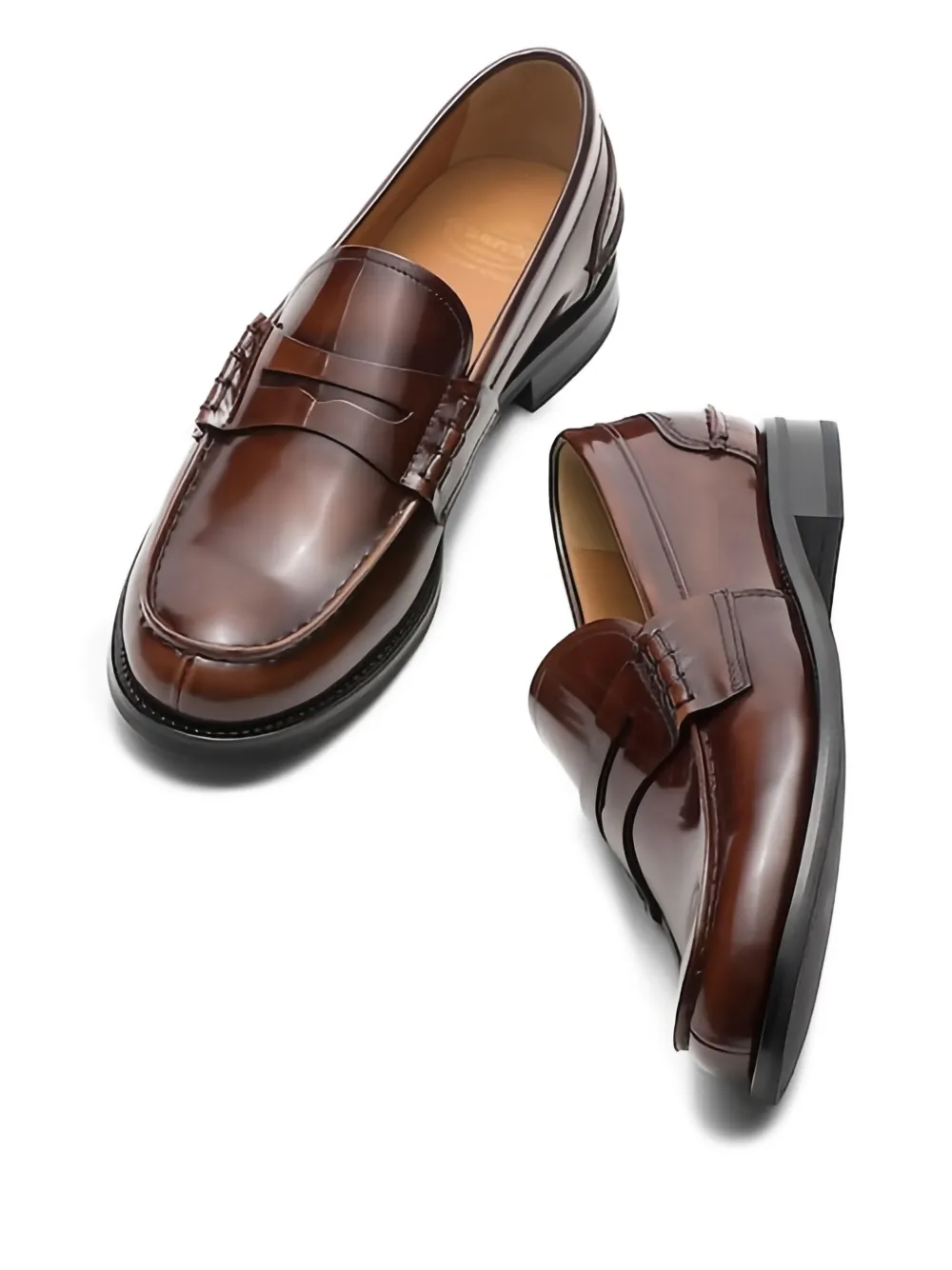 Church's Pembrey lakleren loafers - Bruin