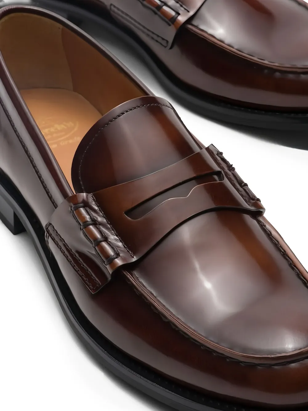 Church's Pembrey lakleren loafers Bruin