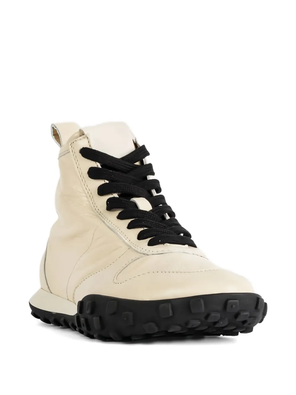 Jil Sander Moon high-top leather sneakers Neutrals