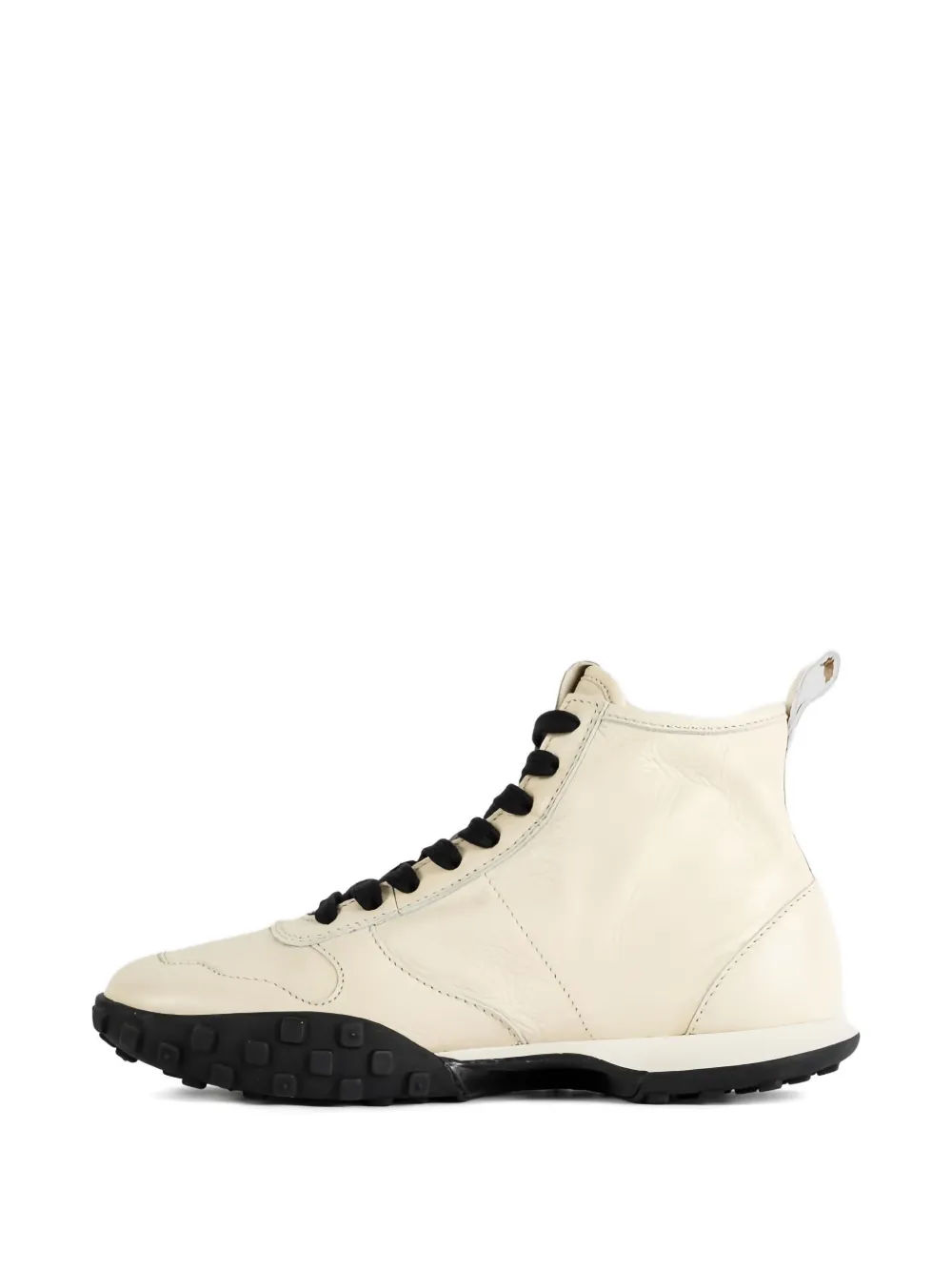 Jil Sander Moon high-top leather sneakers Neutrals