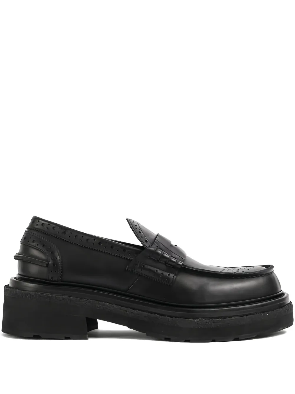 sacai Wingtip loafers | Black | Image 1
