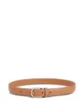 TOTEME grained-leather belt - Brown