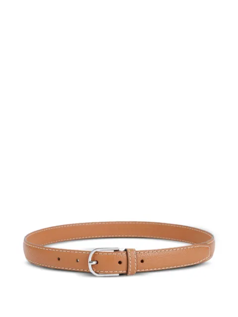 TOTEME Cintura in pelle pieno fiore