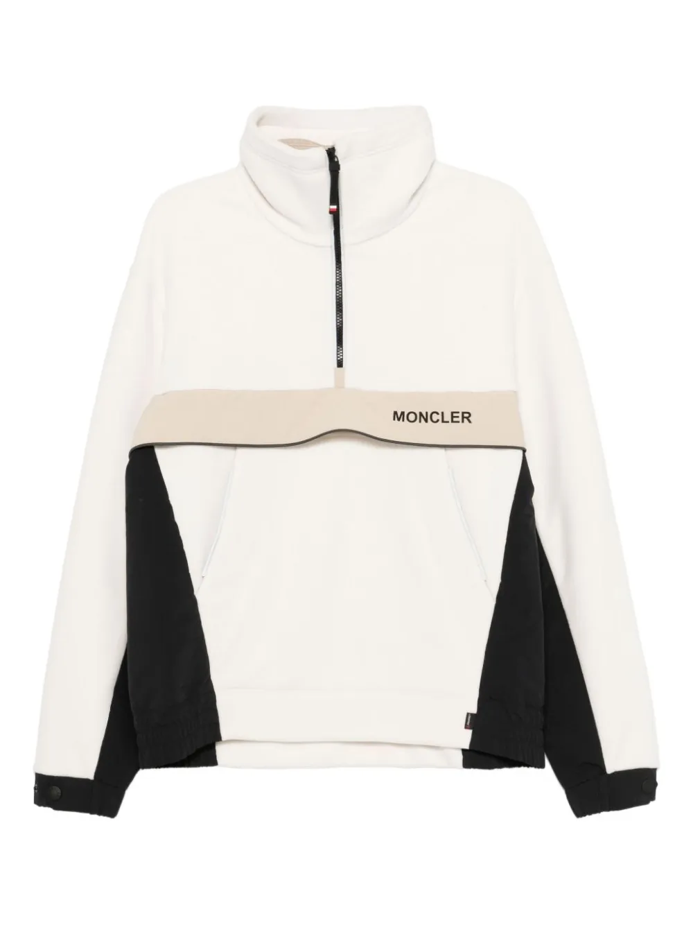 Moncler logo-print sweatshirt | Neutrals | Image 1
