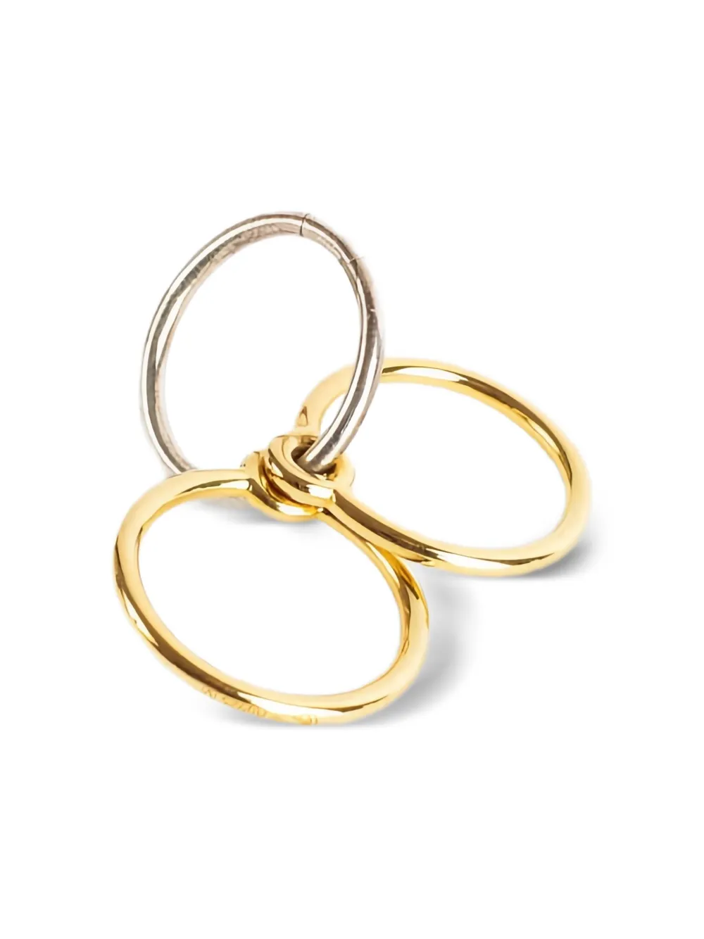 Charlotte Chesnais 18K yellow gold Three Lovers ring - Goud