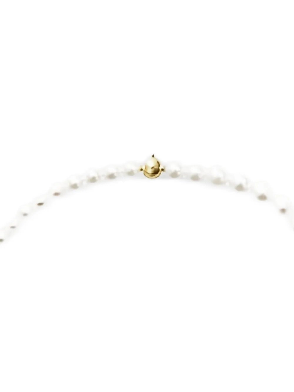 Sophie Bille Brahe 14K yellow gold Peggy pearl necklace | Image 2