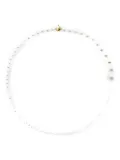 Sophie Bille Brahe 14K yellow gold Peggy pearl necklace - White