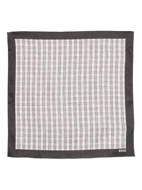 BOSS checked-border square