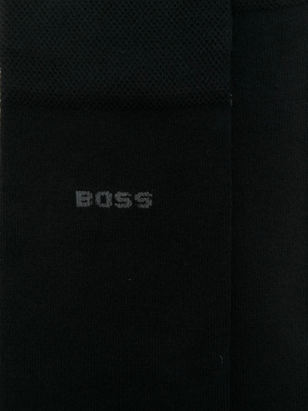 BOSS Sokken met logodetail Zwart