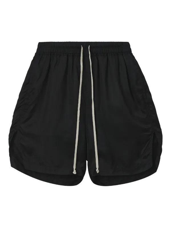 Rick Owens Boxers ドローストリング ショートパンツ | ブラック