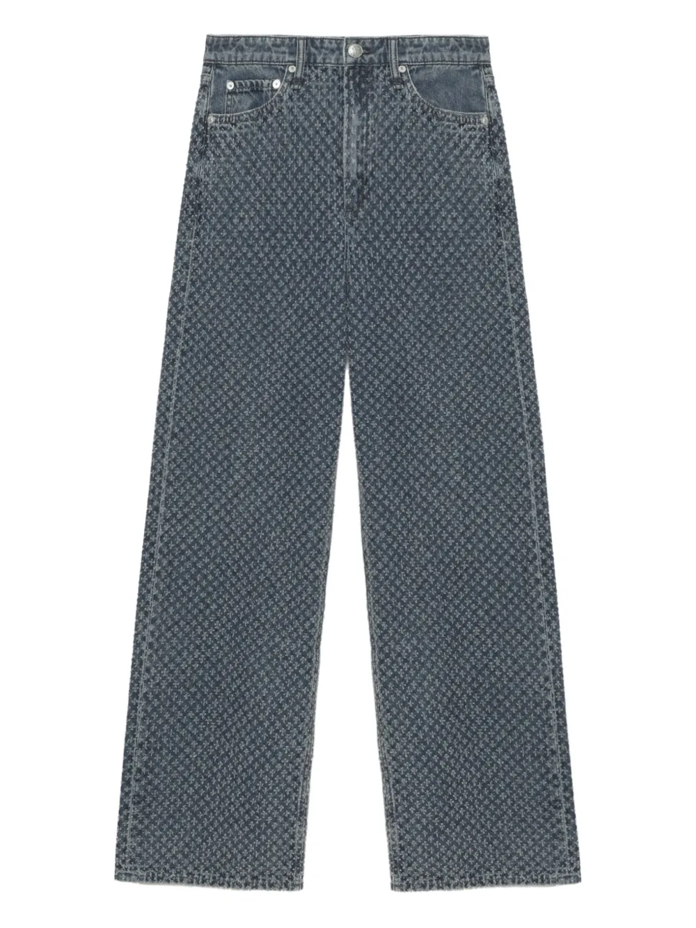 Rag & Bone Logan Textured Jeans In Gray