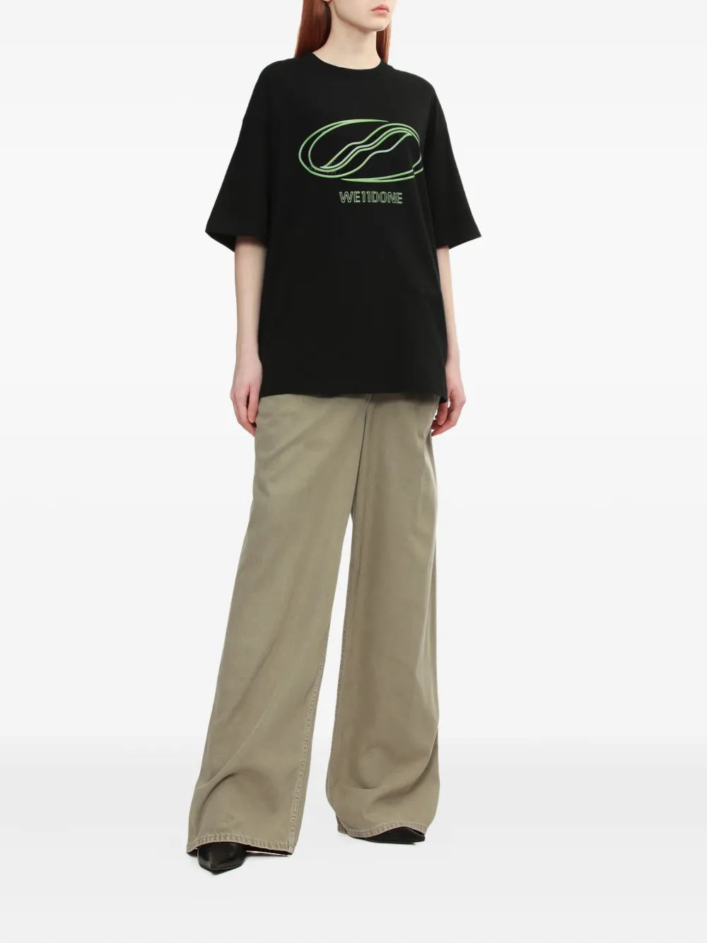 We11done Sporty Sheldon graphic-print T-shirt | T-Shirts | Image 2