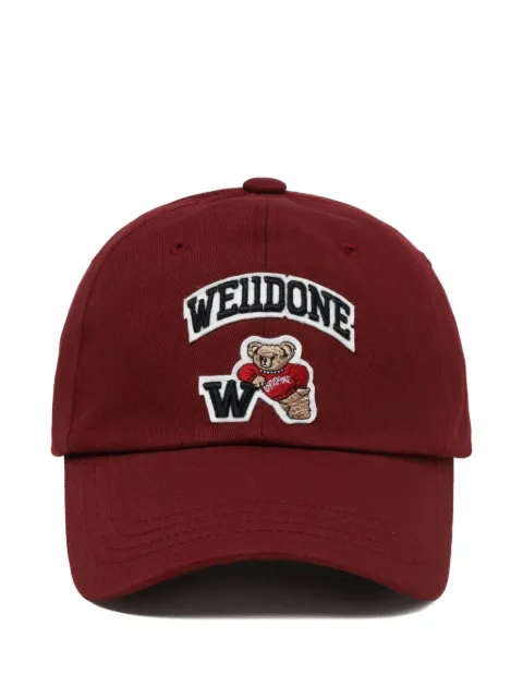 We11done bear-logo baseball cap