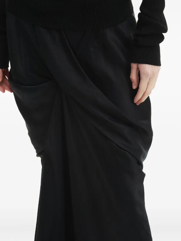 Rick Owens ロング　スカート　08SS Rick Owens Pillar マキシスカート | ブラック | FARFETCH JP