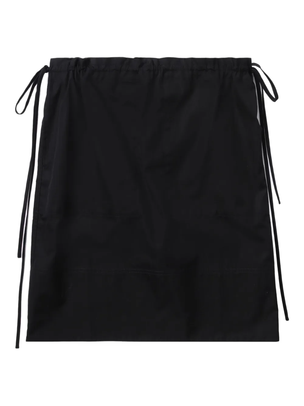 TOTEME drawstring-waist skirt | Black | Image 1