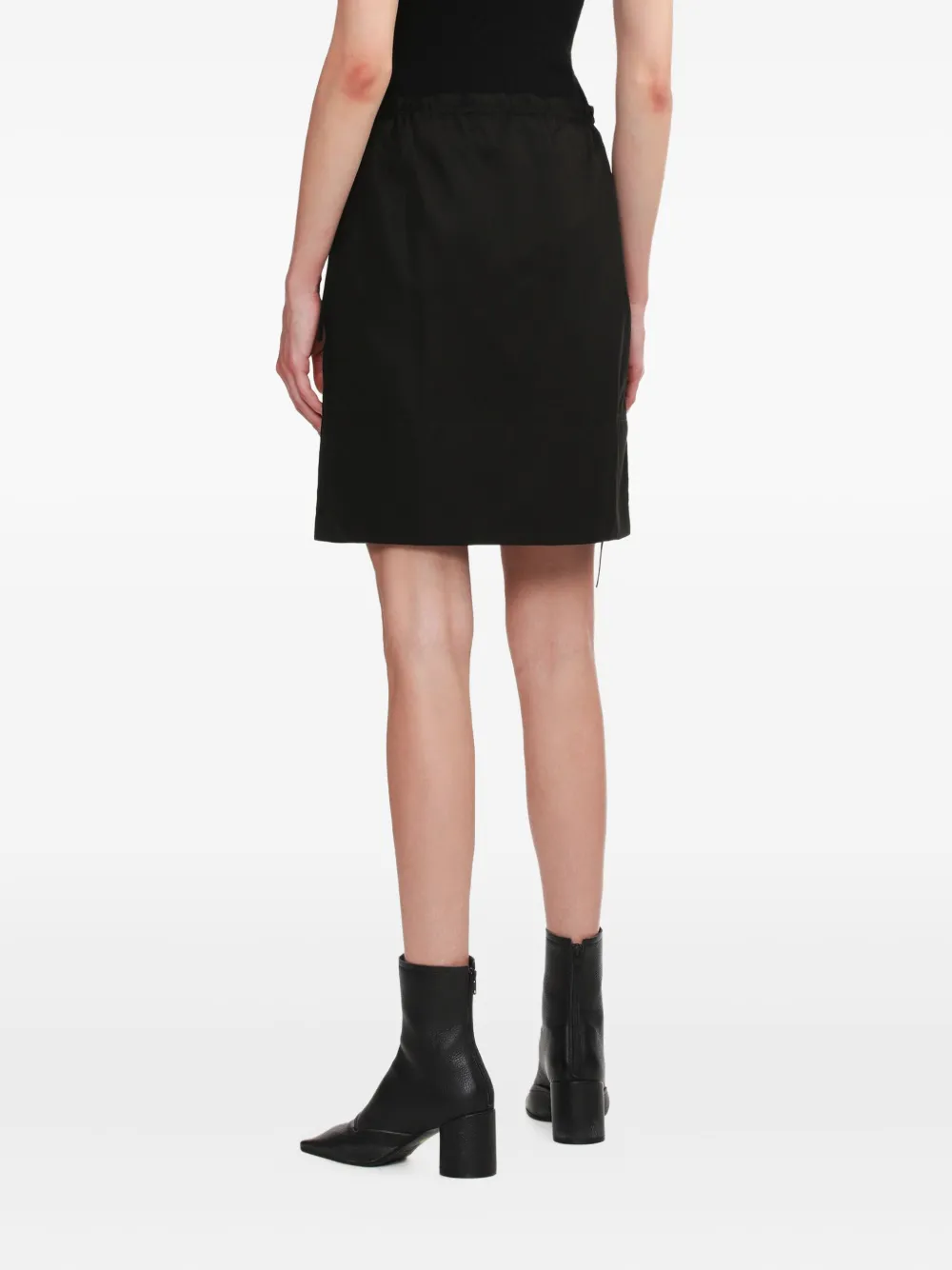 Totême Drawstring-waist Skirt In Black