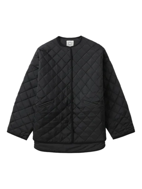 TOTEME quilted button-fastening jacket