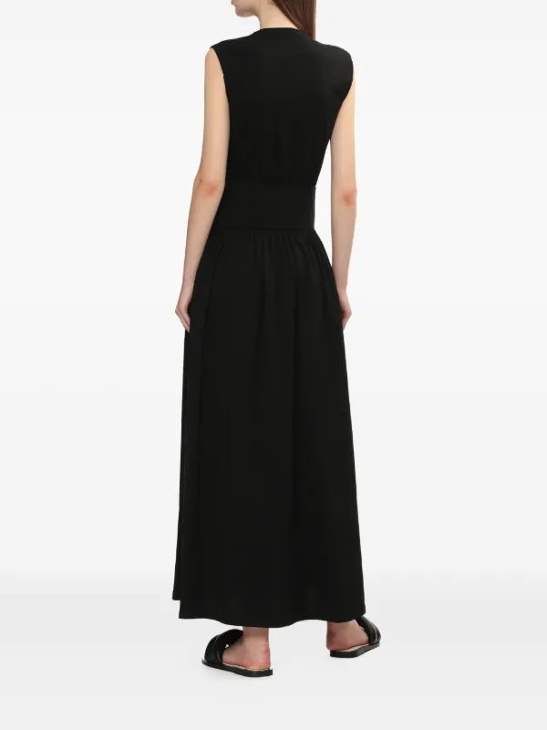 toteme sleeveless cotton tee dress Sleeveless cotton tee dress off white