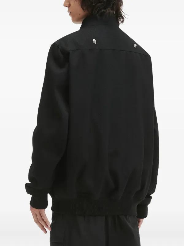 Rick Owens ハイネック ジャケット | ブラック | FARFETCH JP