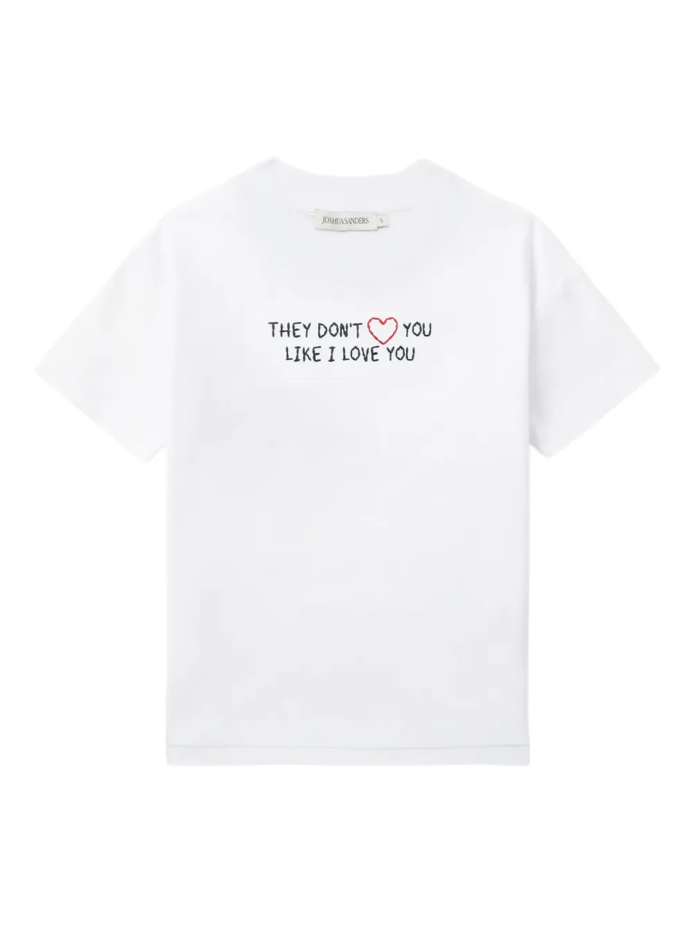 text-print T-shirt