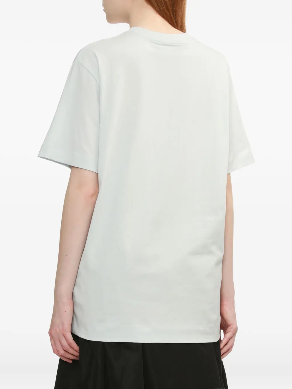 Simone Rocha T-shirt met bloemenprint Blauw