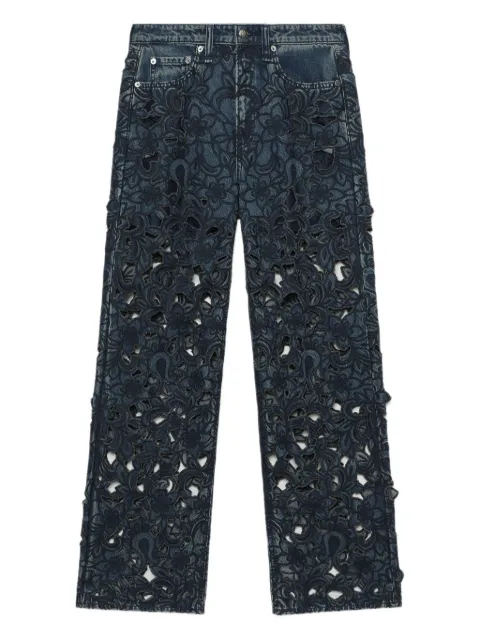 rag & bone Logan floral-lace jeans