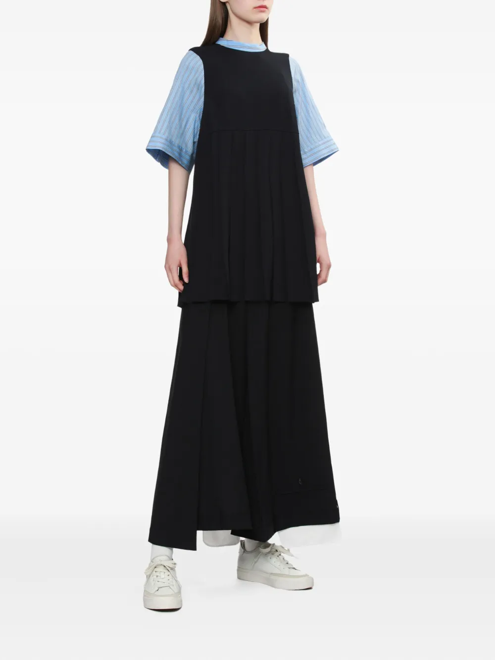 Enföld Gelaagd shirt - Blauw