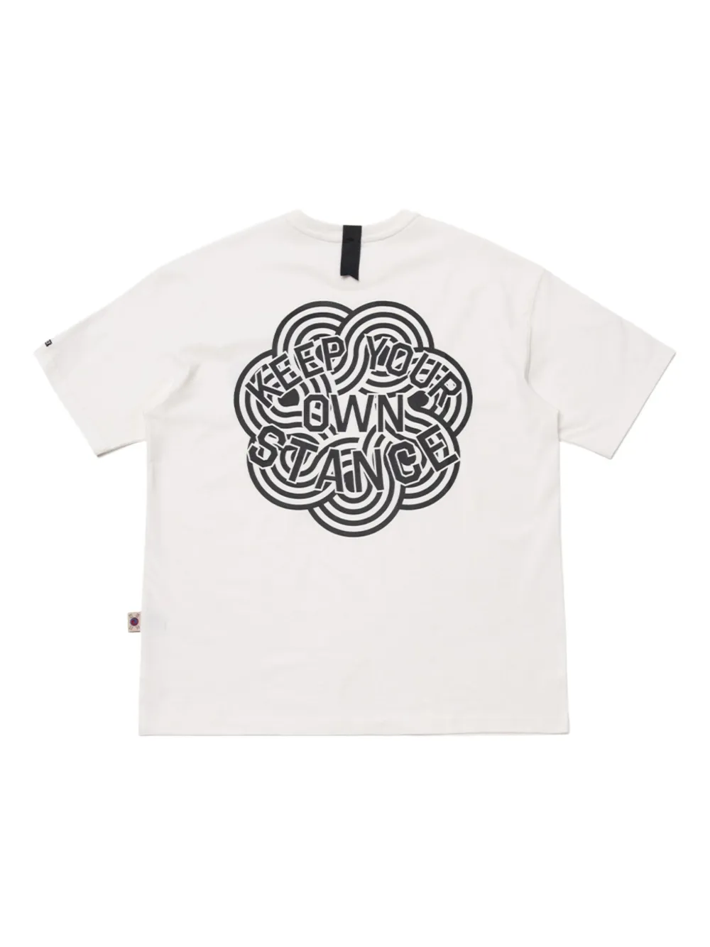 Stance Katoenen T-shirt met grafische print Wit