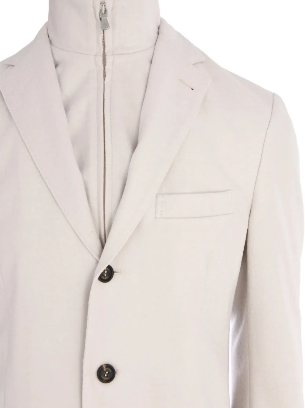 Eleventy Gelaagde blazer Beige