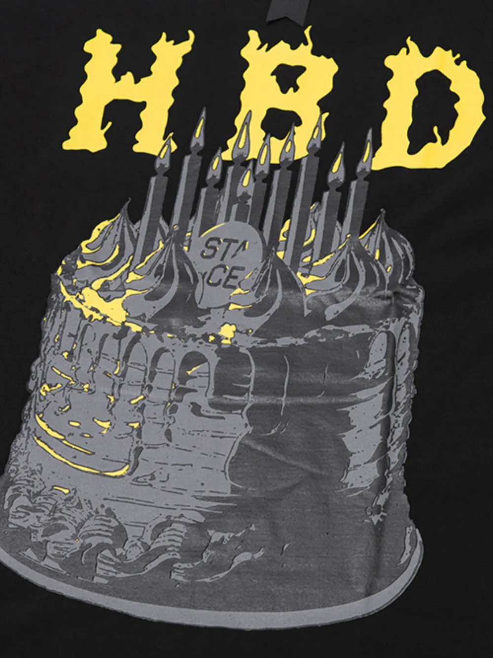 Stance Katoenen T-shirt met grafische print Zwart