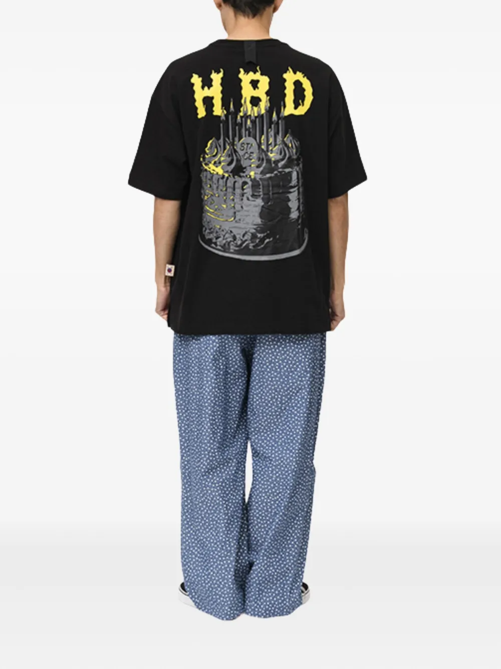 Stance Katoenen T-shirt met grafische print Zwart