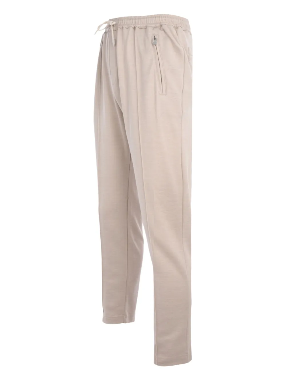 Eleventy Trainingsbroek met trekkoord Beige
