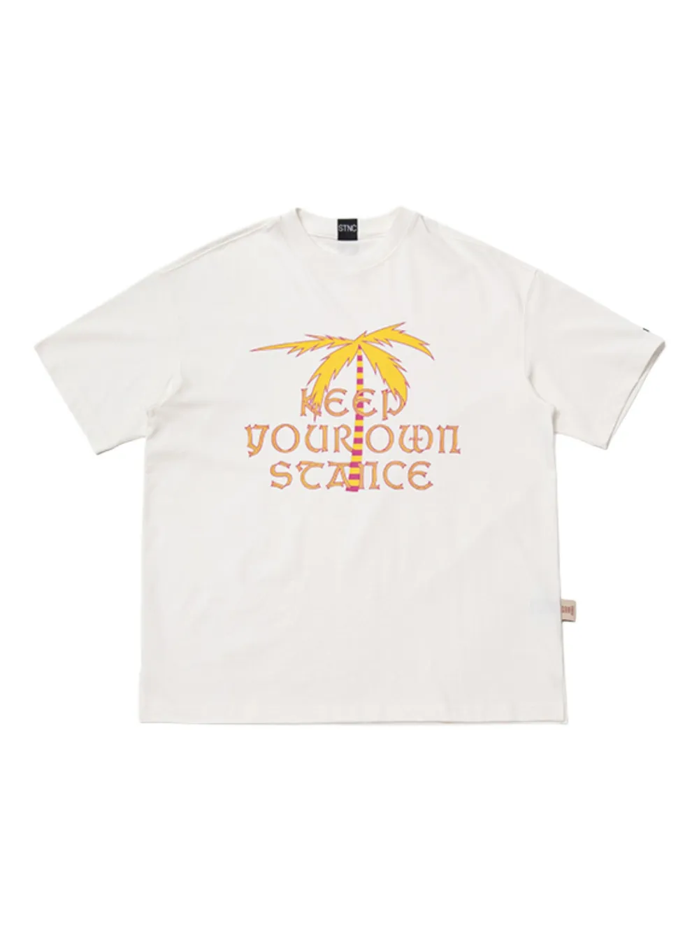 Stance graphic-print cotton T-shirt | White | Image 1
