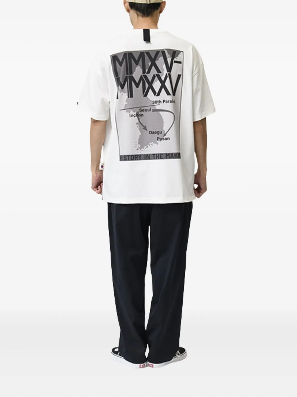Stance Graphic-print Cotton T-shirt In White