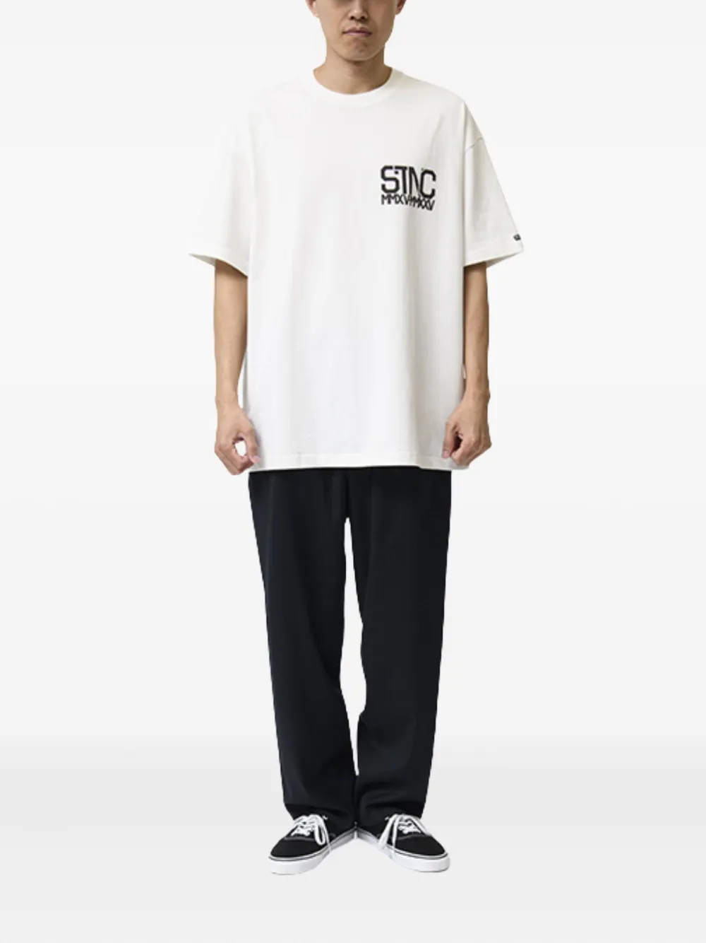 Stance graphic-print cotton T-shirt - Wit