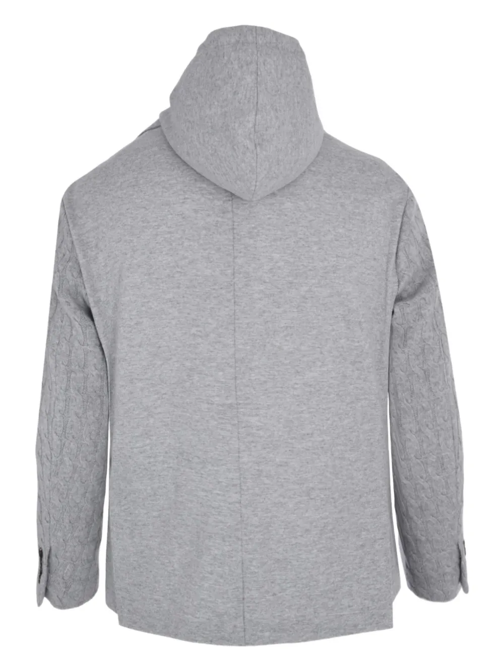 Eleventy layered single-breasted hooded blazer | Blazers | Image 2