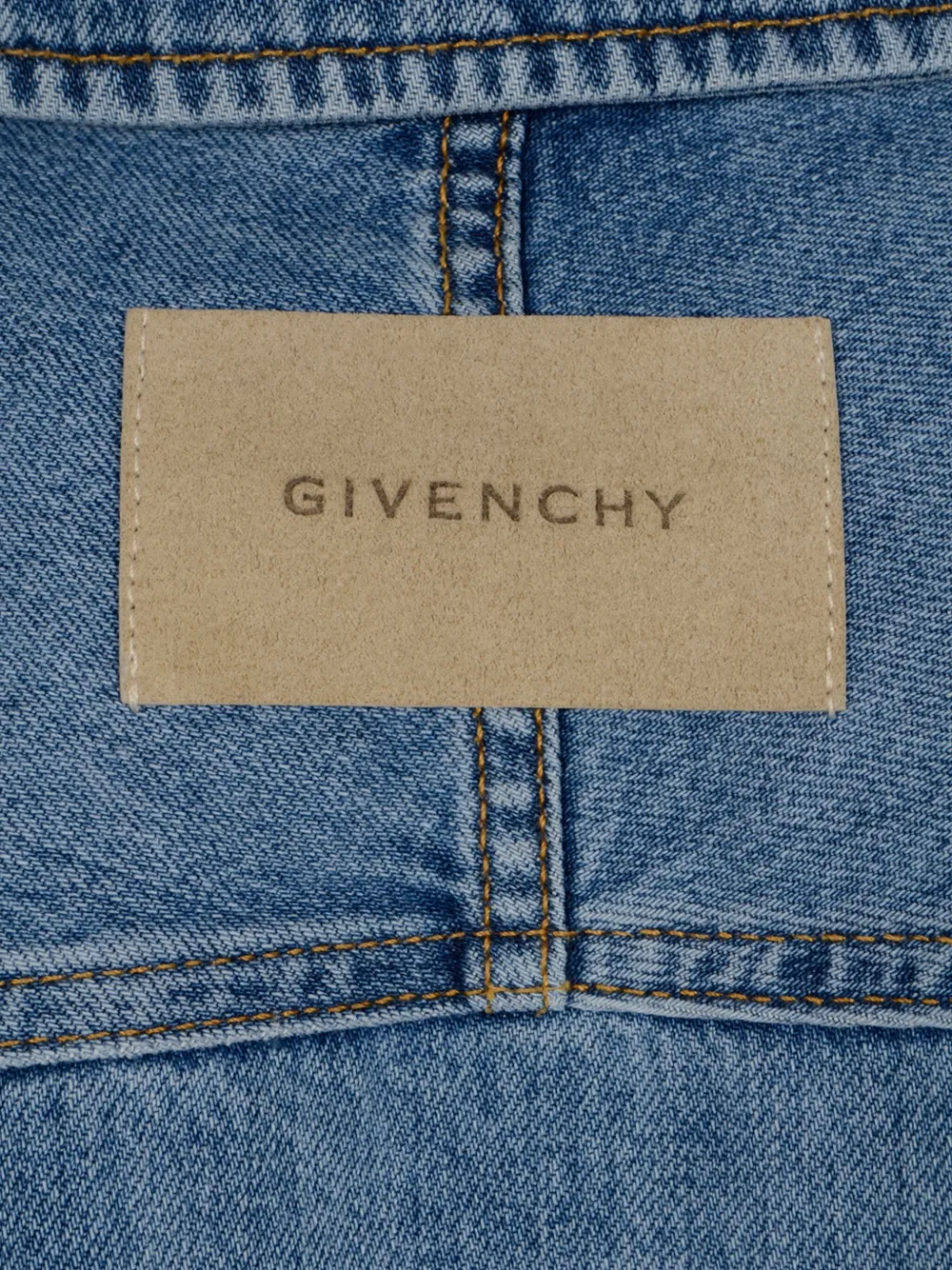 Givenchy denim button-fastening shirt Blauw