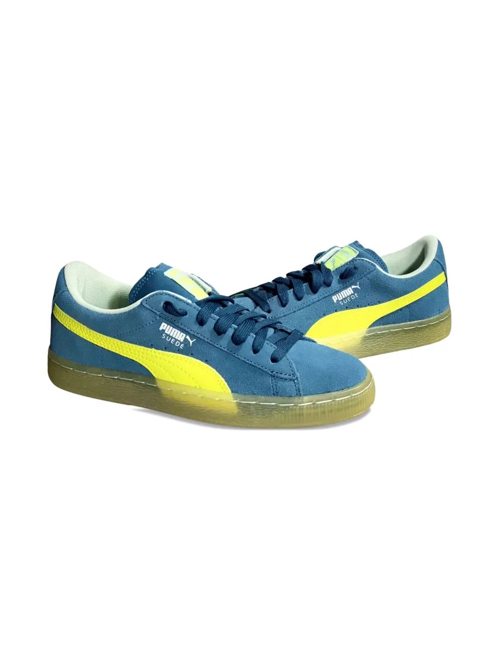 Puma Lfs Suede Sneakers In Blue