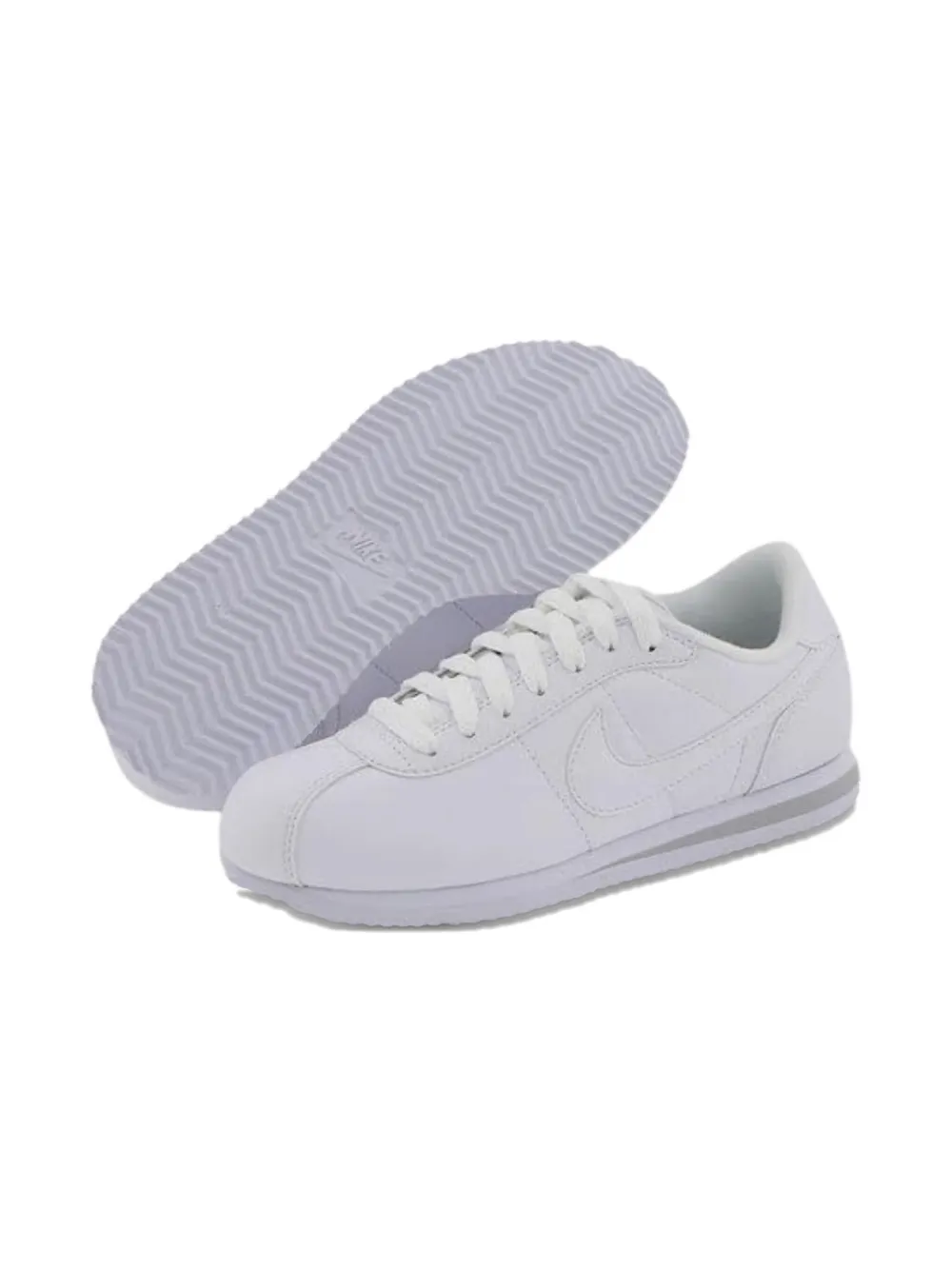 Nike Kids Cortez' 07 "White White Neutral Grey" sneakers
