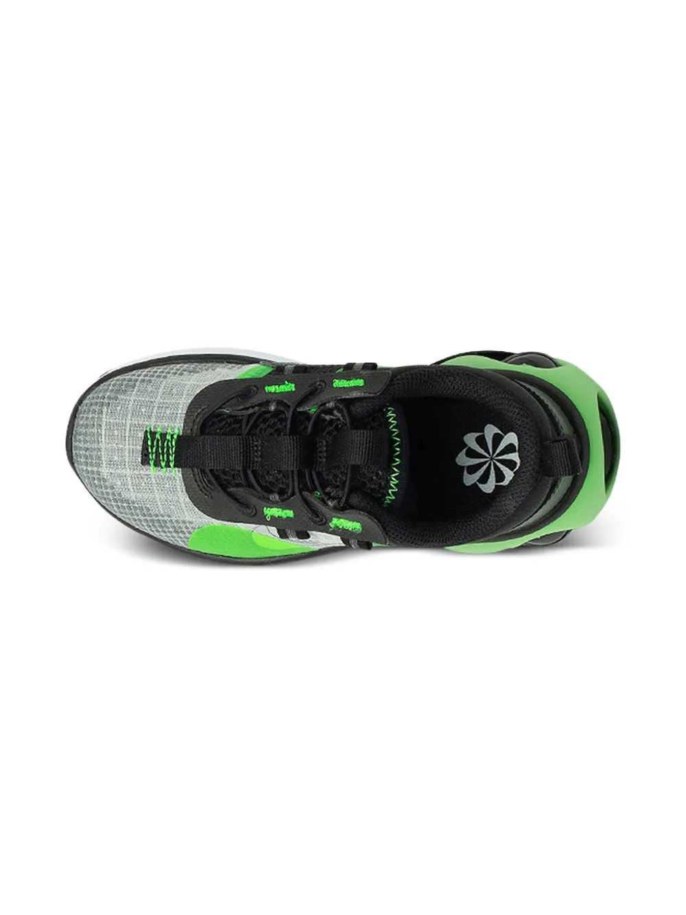 Nike Kids Air Max 2021 Black Green Strike sneakers - Grijs