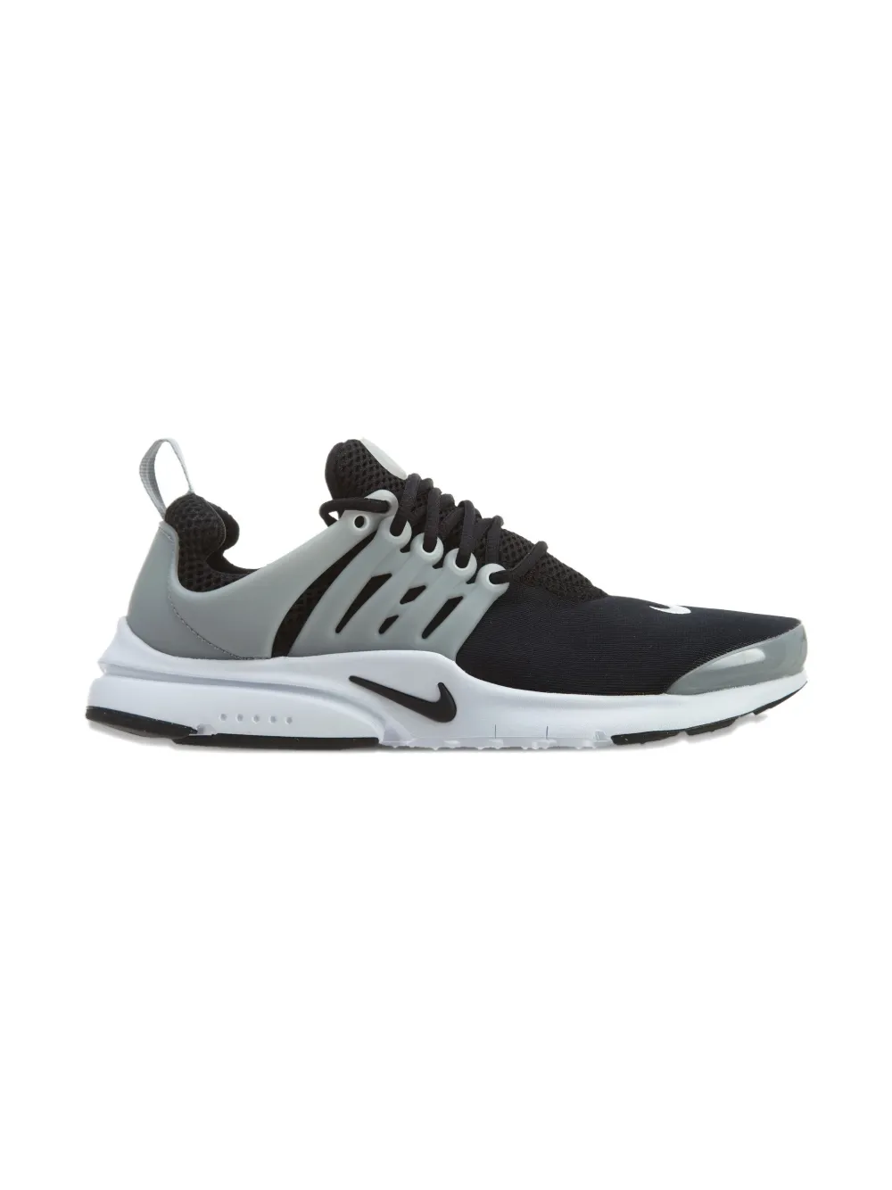 Nike Kids Presto "Black White Wolf Grey" trainers