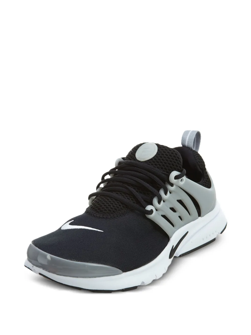 Nike Kids Presto "Black White Wolf Grey" trainers