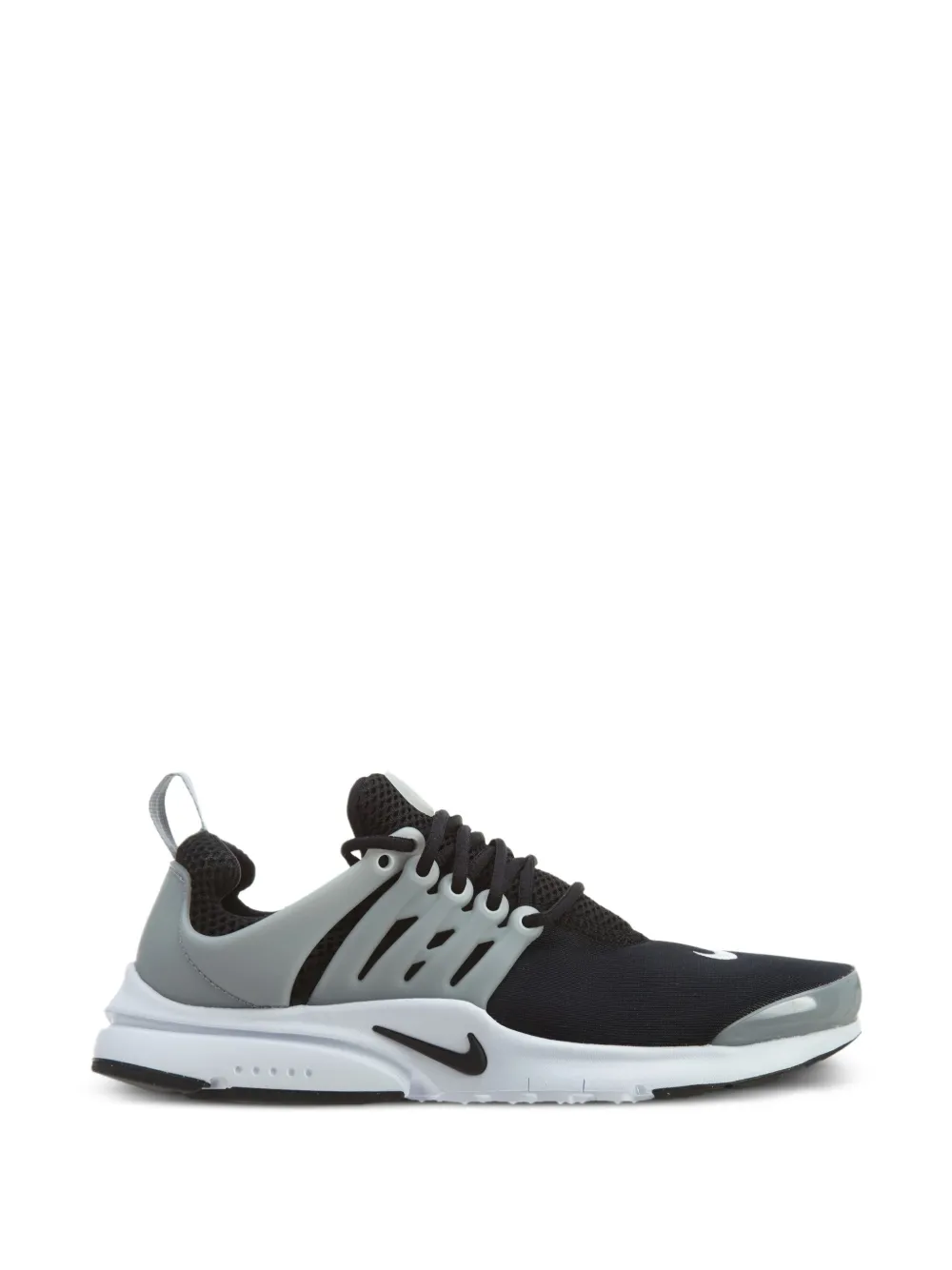 Nike Kids Presto Black/White/Wolf Grey sneakers - Zwart