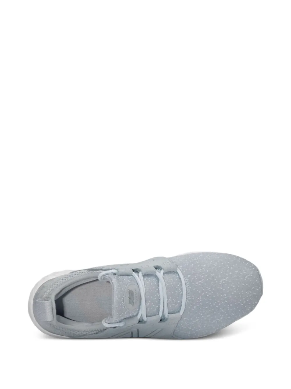 New Balance speckled fabric trainers Grey
