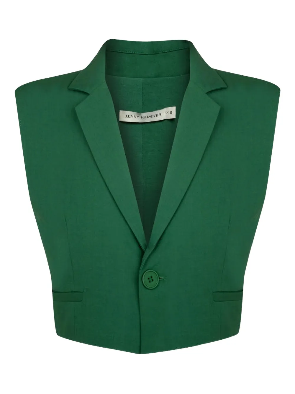 Lenny Niemeyer Top smanicato - Verde