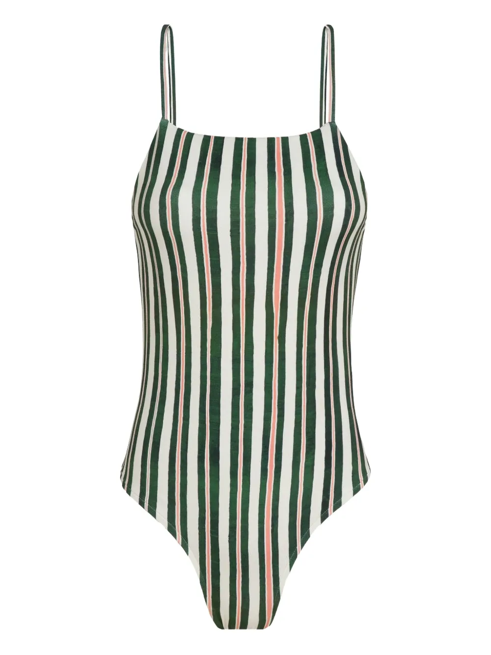 Lenny Niemeyer Costume intero a righe - Verde